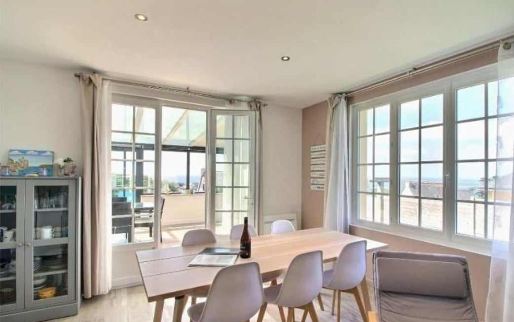 Maison Proche Du Phare De Trezien Vue Mer Plouarzel Luaran gambar